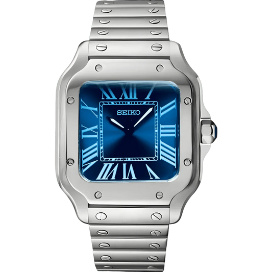 SeikoMod Santos “Azul Real”