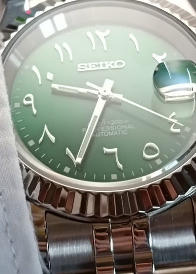DateJust Verde Árabe - SeikoMod