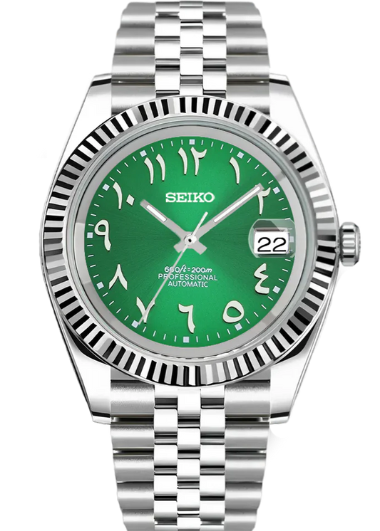 DateJust Verde Árabe - SeikoMod
