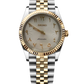 DateJust árabe bicolor dorado con efecto sol - SeikoMod