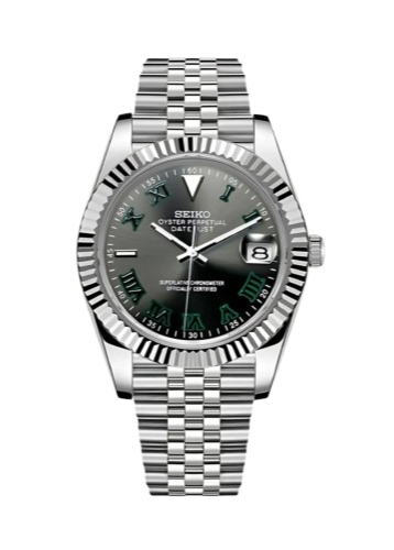 DateJust Wimbledon Grey Roman - SeikoMod