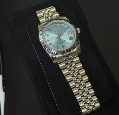DateJust Roman luz azul - SeikoMod