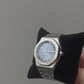 Royal Oak Frosted Arabic Blue Sunburst - SeikoMod