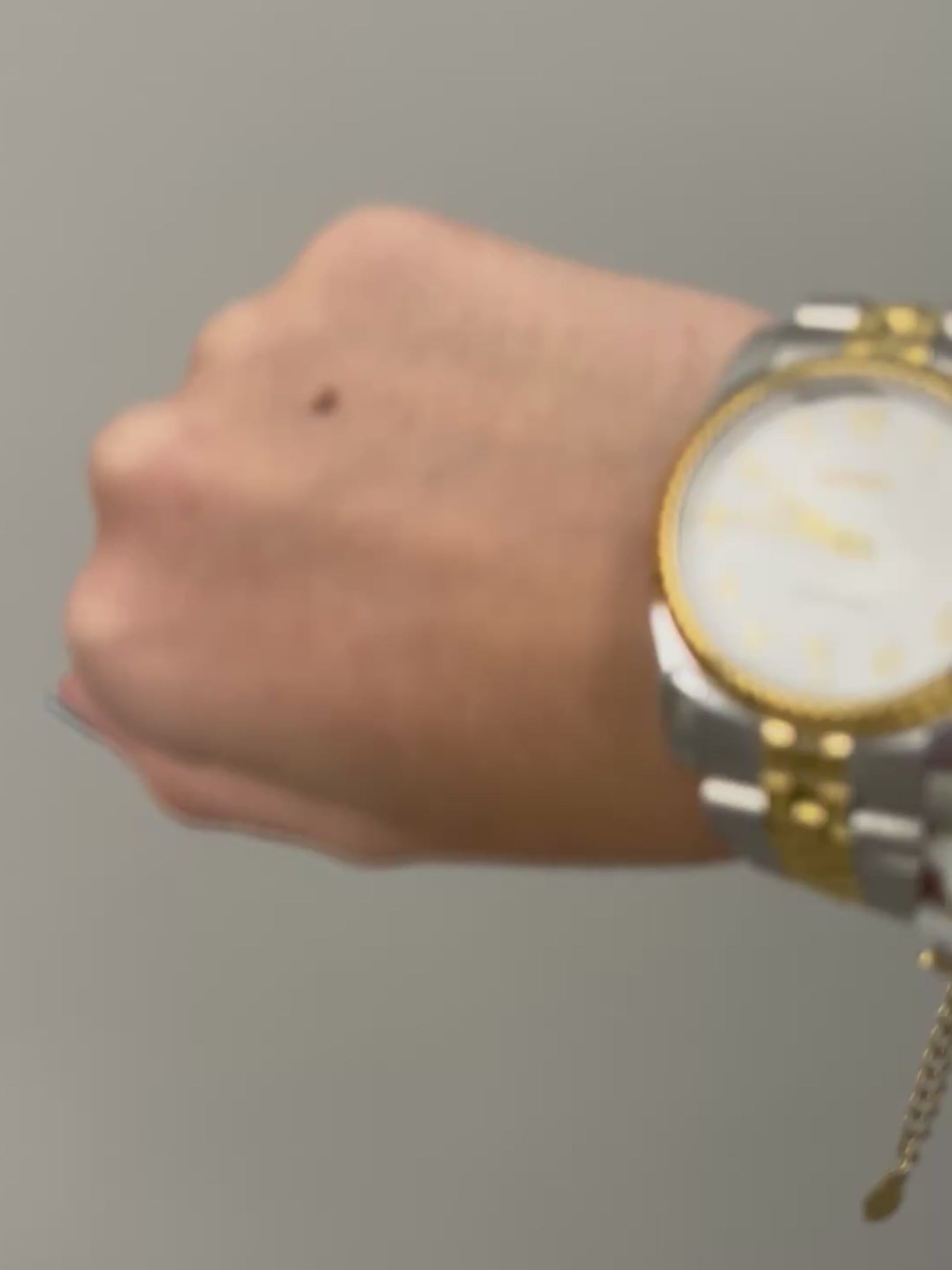 Montre automatique Seiko Mod – DateJust bicolore or/acier