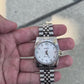Datejust árabe blanco SunBurst - SeikoMod