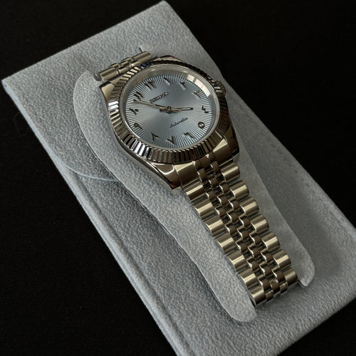 Seiko Datejust Arabic Dial Light Blue SunBurst