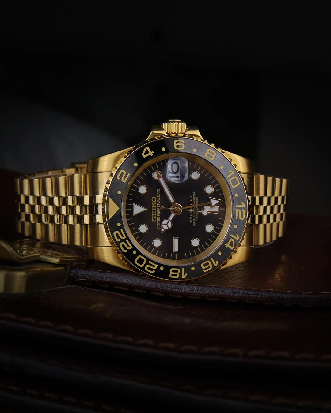 SeikoMod GMT Goldmaster